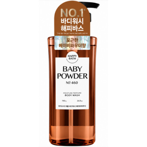 Парфумований гель для душу Happy Bath Baby Powder №460, 760 г